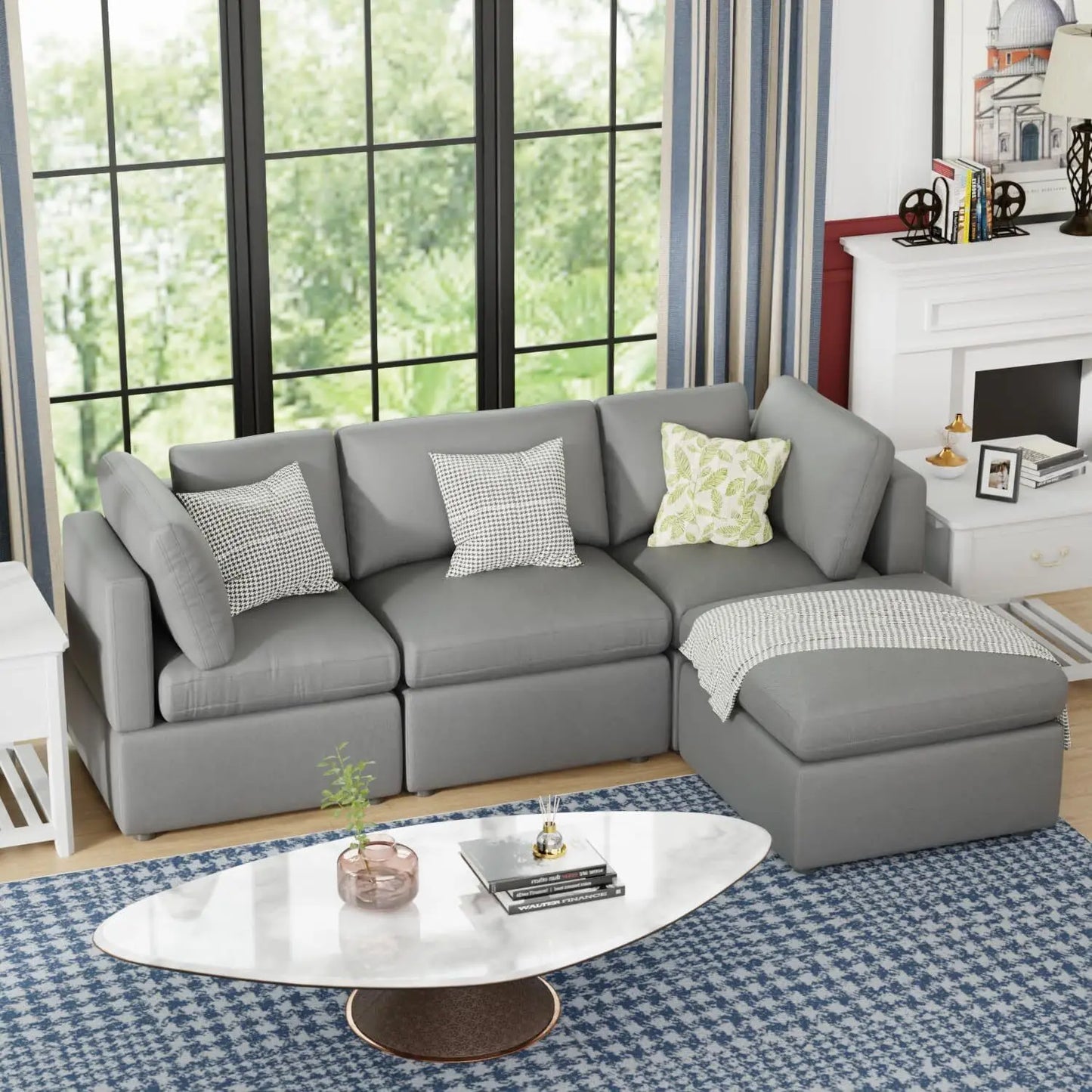 Modular Sectional Sofa for Living Room