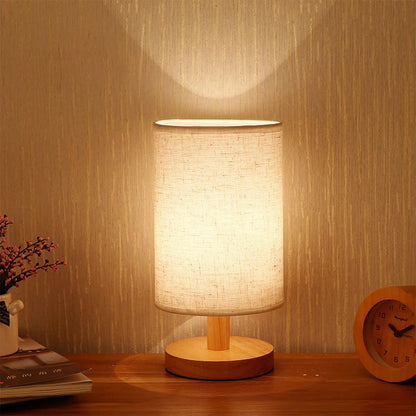 Wooden Desk Lamp USB Rechargeable