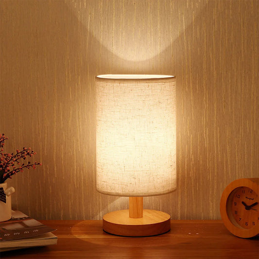 Wooden Desk Lamp USB Rechargeable