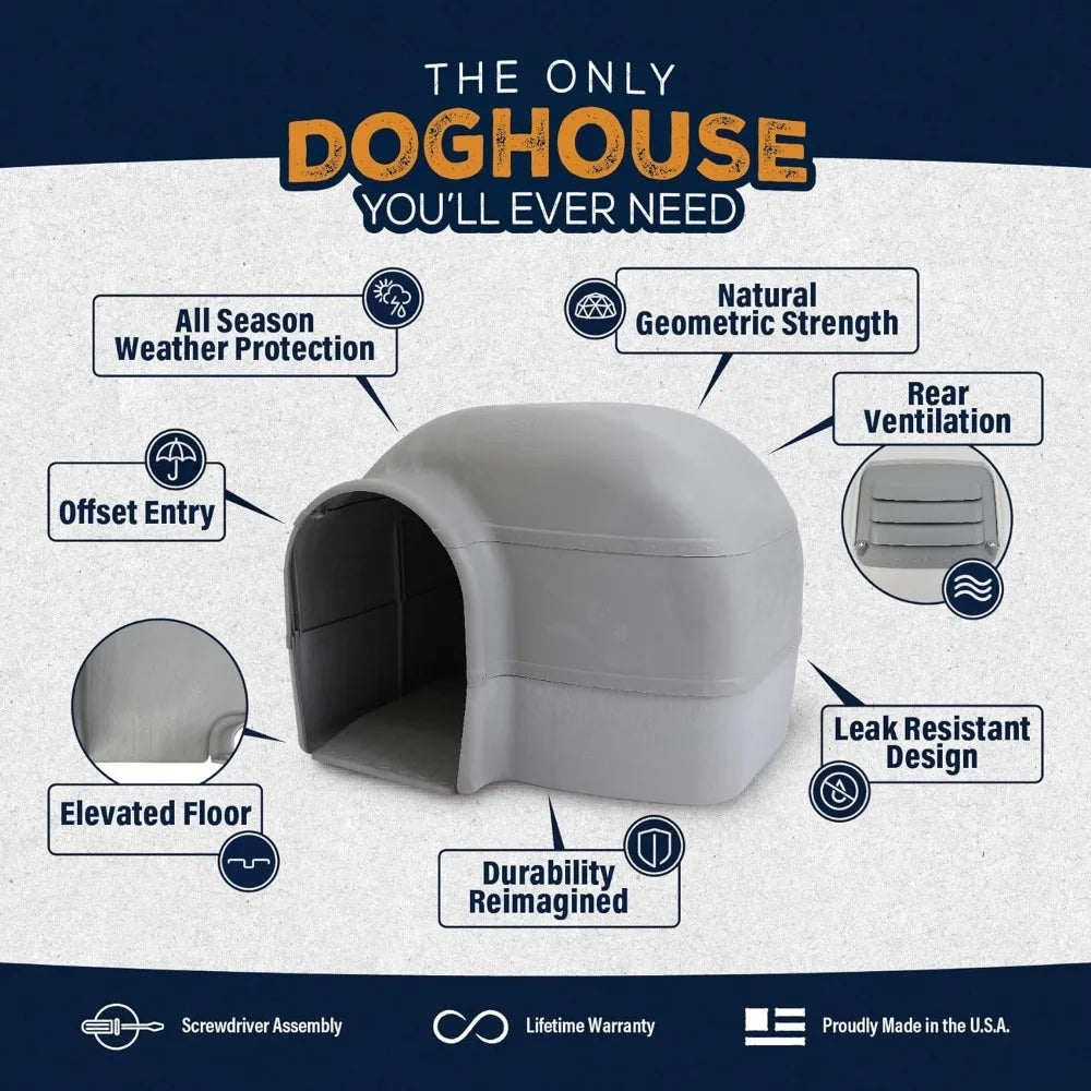 Dog House For Dogs To 90 Pounds