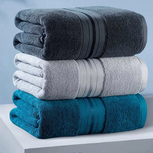 100% cotton towel absorbent adult bath towel