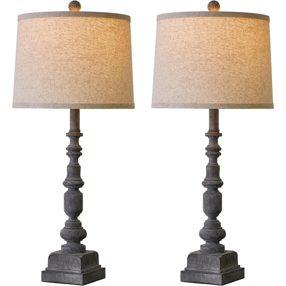 Vintage Farmhouse Table Lamps 2 for Bedroom