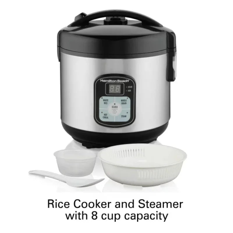 8 Cup Capacity (Cooked) Rice Cooker & Food Steamer (37519) rice cooker  cooker