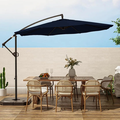 Patio Offset Hanging Umbrella 10 FT Outdoor