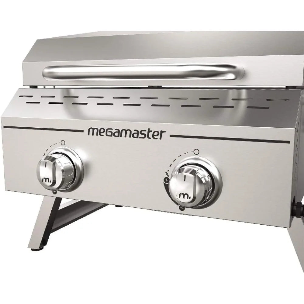 Premium Outdoor Cooking 2-Burner Grill, While Camping