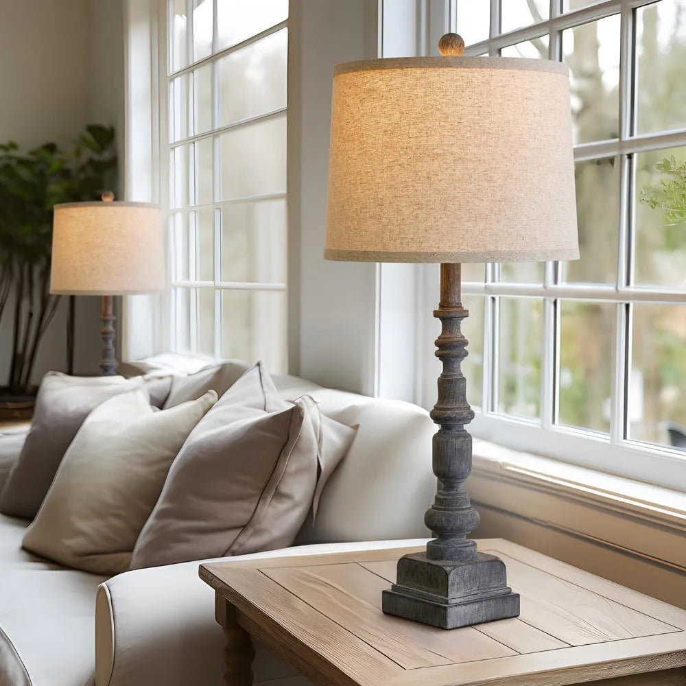 Vintage Farmhouse Table Lamps 2 for Bedroom