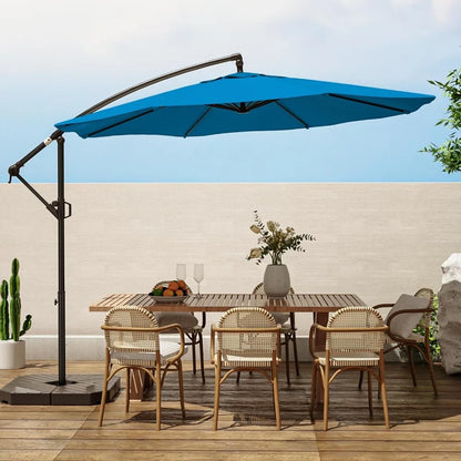 Patio Offset Hanging Umbrella 10 FT Outdoor